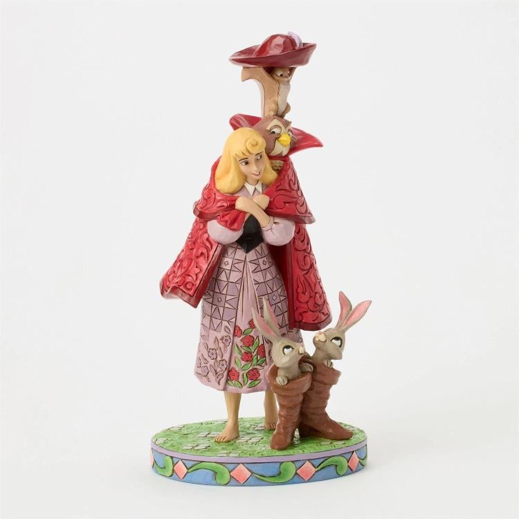 Enesco Disney Traditions Sleeping Beauty Aurora with Animals Figurine by Jim Shore - View 4