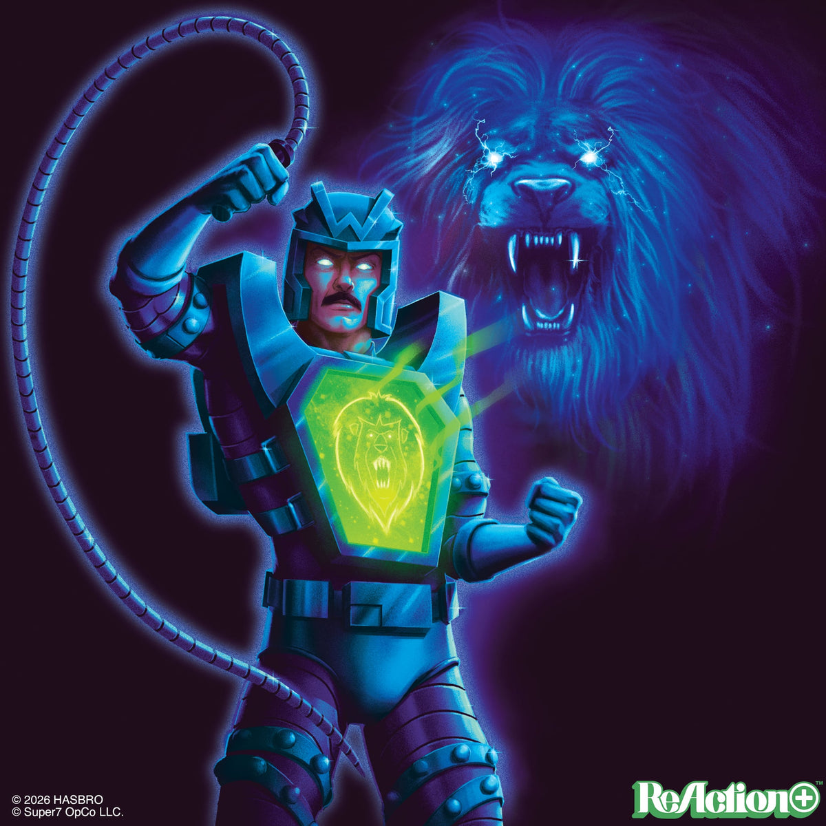 Super7 Visionaries: Knights of the Magical Light ReAction+ Leoric Action Figure - View 9