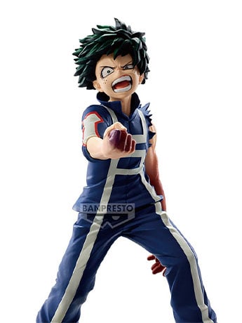 Bandai Banpresto My Hero Academia The Amazing Heroes Izuku Midoriya (Sports Festival Ver.) 6.7-Inch Figure