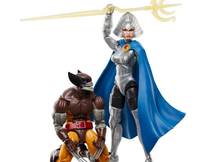 Hasbro Marvel Legends Wolverine 50th Anniversary Wolverine and Lilandra Neramani Action Figure Two-Pack - View 2