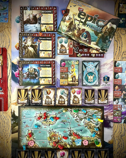 Gamelyn Games Tiny Epic Vikings Tabletop Board Game - View 5
