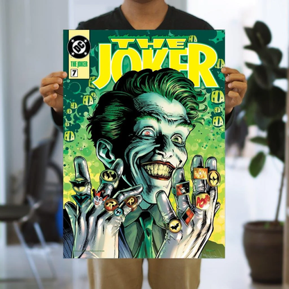 Trend Setters MightyPrint Batman The Joker 24-Inch Wall Art from DC Comics - View 5
