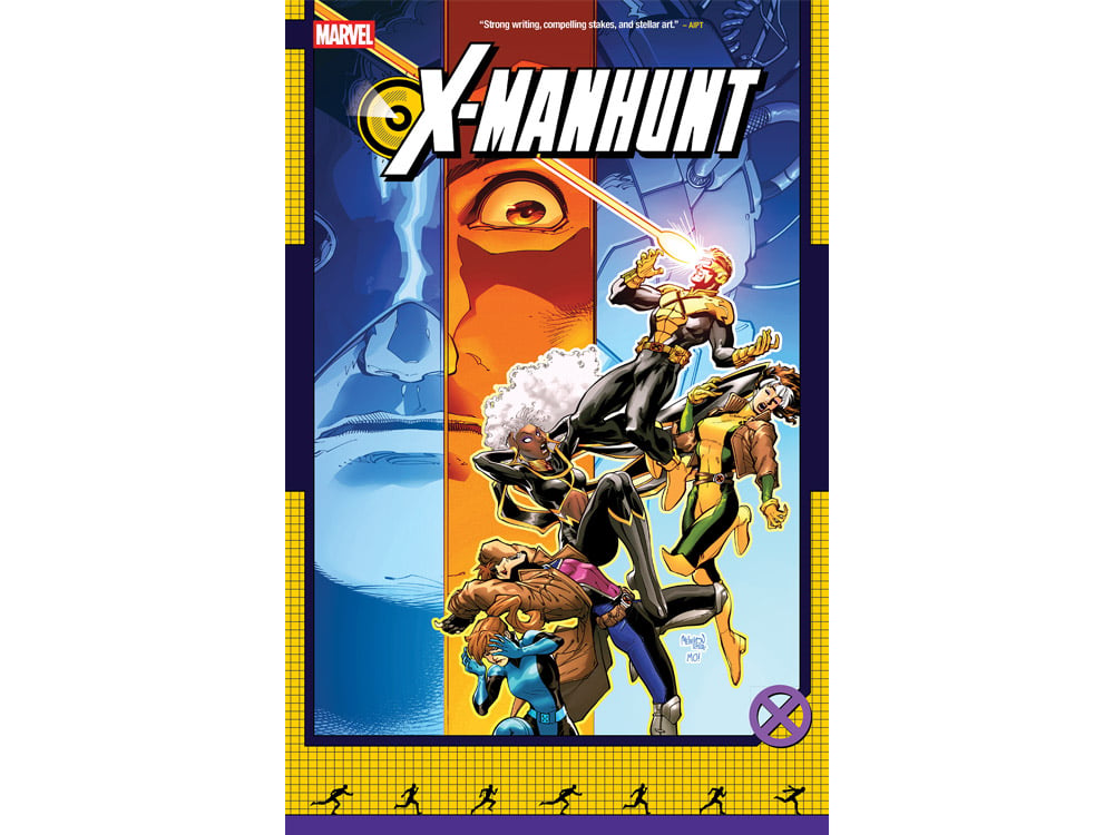 Marvel Comics X-Manhunt Book Featuring Professor X, Lilandra, Storm and Rogue - View 2