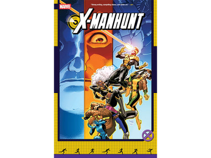 Marvel Comics X-Manhunt Book Featuring Professor X, Lilandra, Storm and Rogue - View 2