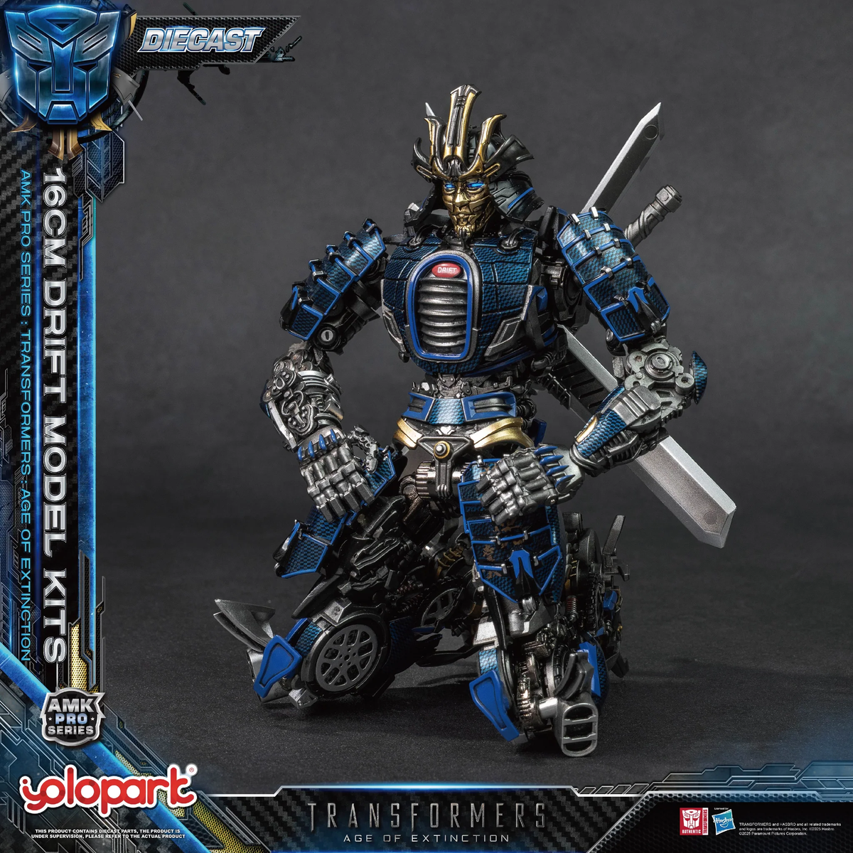 Yolopark Transformers: Age of Extinction AMK Pro Drift 6.3-Inch Model Kit - View 7
