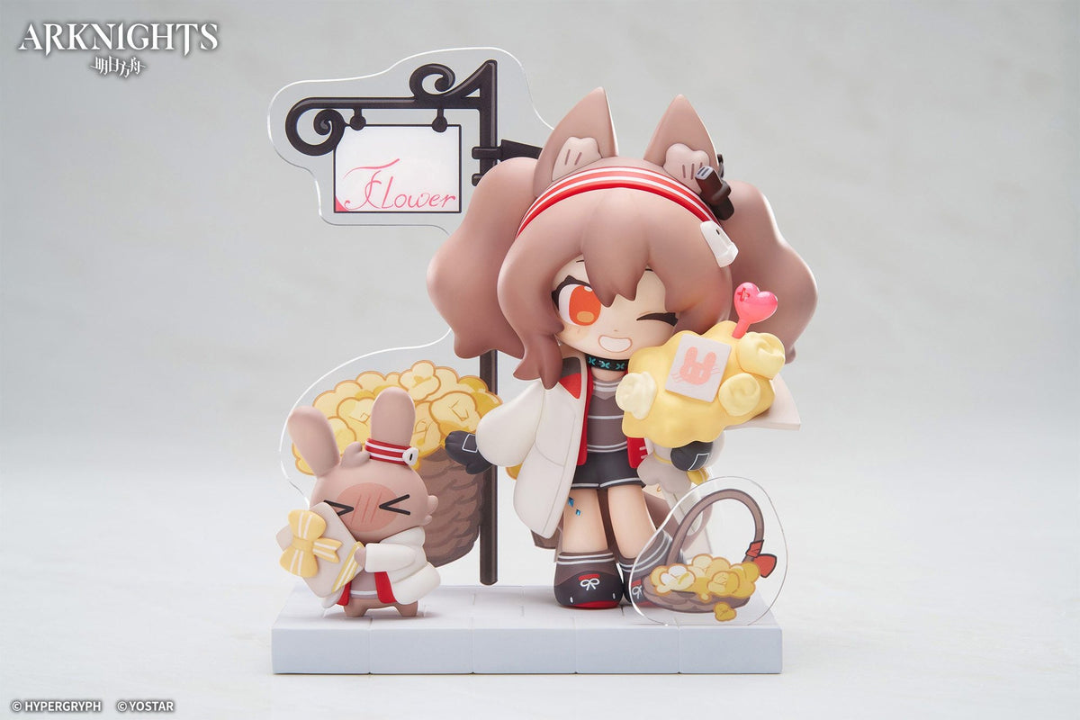 Apex Arknights Cuties Series Angelina Chibi Figure - View 7