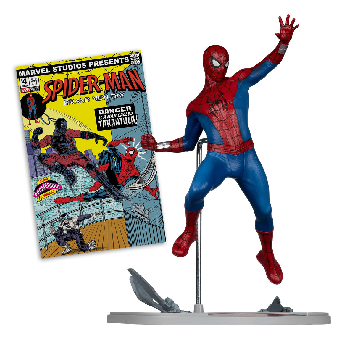McFarlane Toys Spider-Man: Brand New Day Spider-Man 1/6 Scale Plastic Figure - View 6