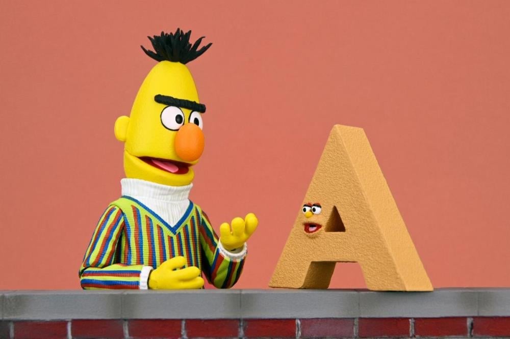 NECA Sesame Street Ultimate Bert Plastic Action Figure - View 7