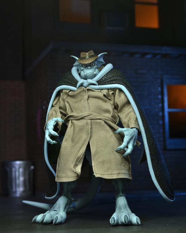 NECA Disney's Gargoyles Ultimate Detective Broadway Silver Falcon with Closed Wings Action Figure - View 4