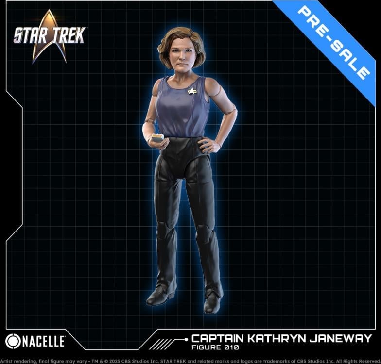 The Nacelle Company Star Trek: Voyager Captain Kathryn Janeway 1/10 Scale Action Figure - View 3