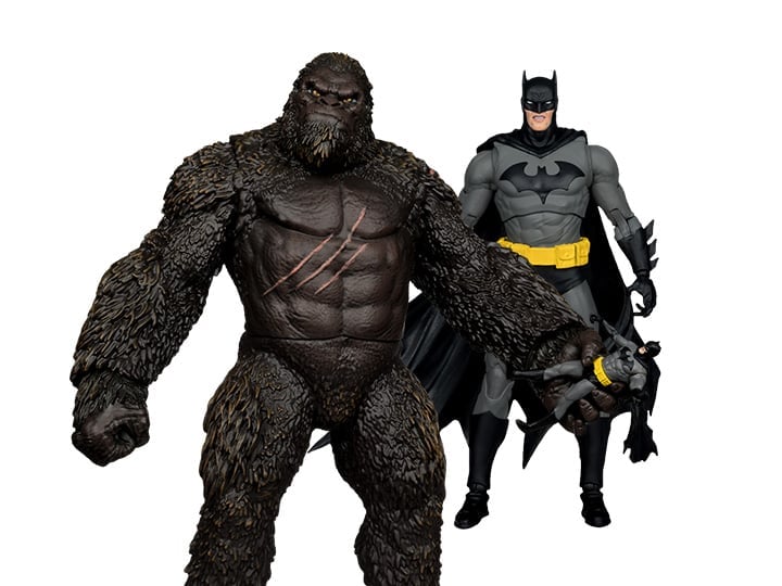 McFarlane Toys DC Multiverse Justice League vs. Godzilla vs. Kong Batman vs. Kong Action Figure Two-Pack - View 2