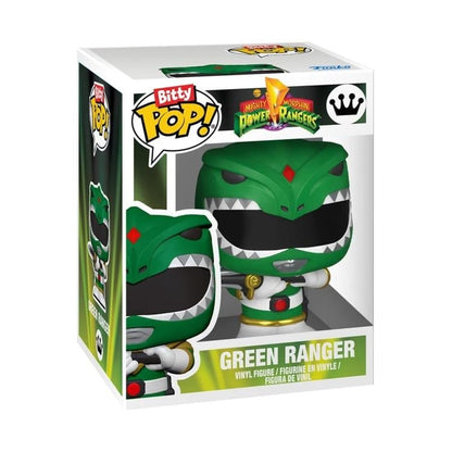 Funko Bitty Pop! Mighty Morphin Power Rangers Bitty Bot Dragonzord with Green Ranger 2-Inch Figure Set - View 7