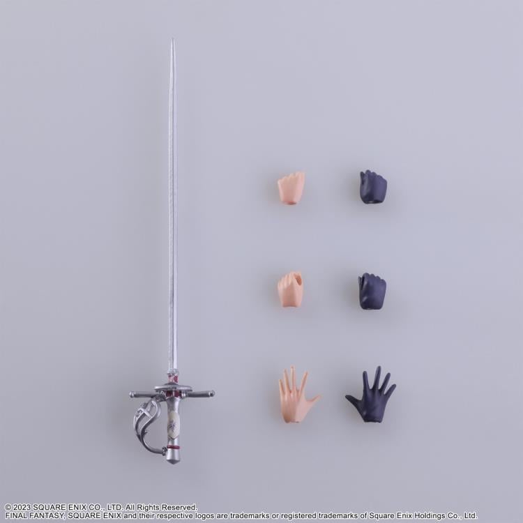 Square Enix Final Fantasy XVI Bring Arts Jill Warrick Action Figure, 6-Inch - View 10