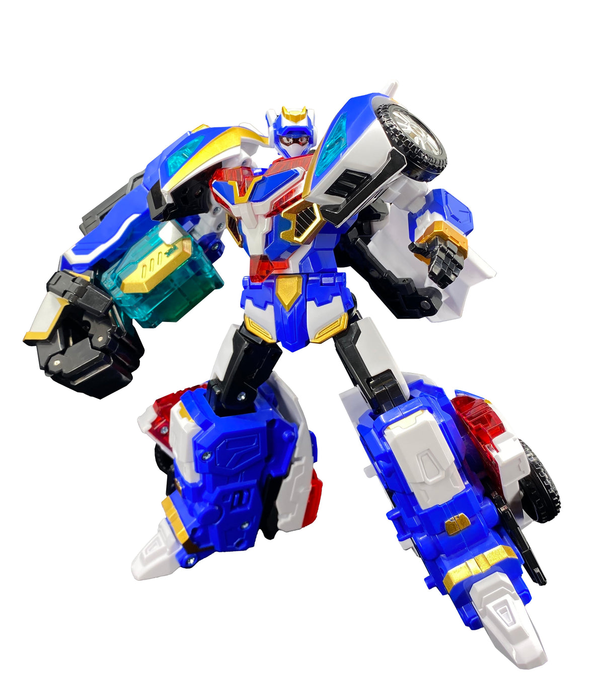 SAMG Metal Cardbot Blue Cop S Collectible Plastic Action Figure - View 5