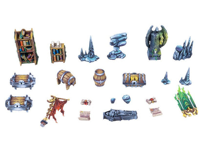 Archon Studios Dungeons & Lasers Cavern Relics Plastic Miniature Set - View 4