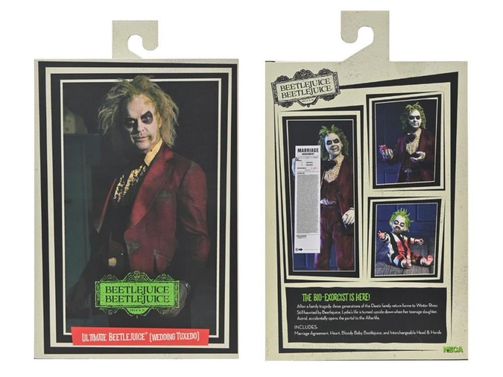 NECA Beetlejuice Beetlejuice Ultimate Red Tuxedo Beetlejuice 7-Inch Action Figure - View 12