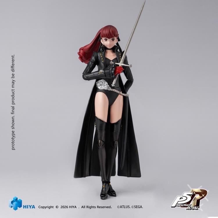 Hiya Toys Persona 5 Royal Exquisite Basic Violet Kasumi Yoshizawa 1/12 Scale Action Figure - View 6