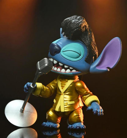 NECA Lilo & Stitch Ultimate Gold Suit Elvis Stitch Action Figure 7-Inch - View 6