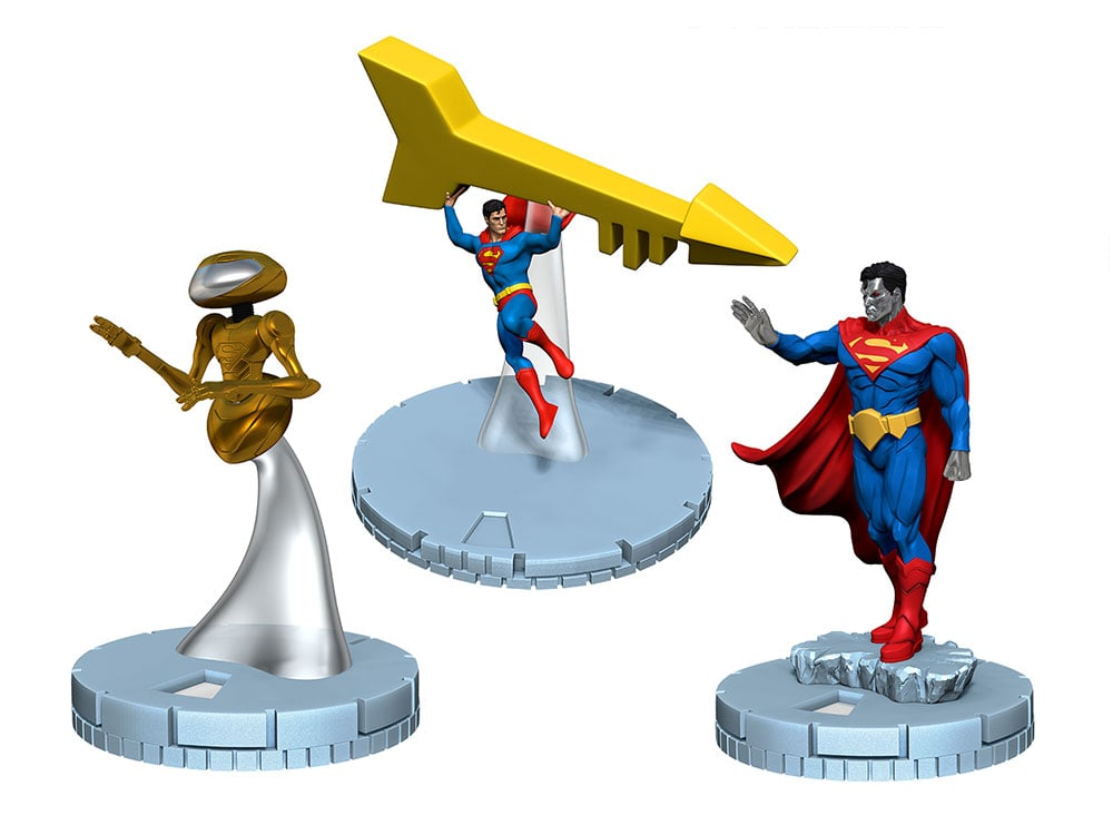 WizKids HeroClix Iconix DC Comics Fortress of Solitude Vol. 1 Miniatures Set - View 2
