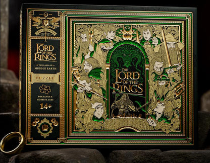 Theory11 The Lord of the Rings The Land of Middle-Earth 1000-Piece Jigsaw Puzzle (25.6-Inch) - View 5