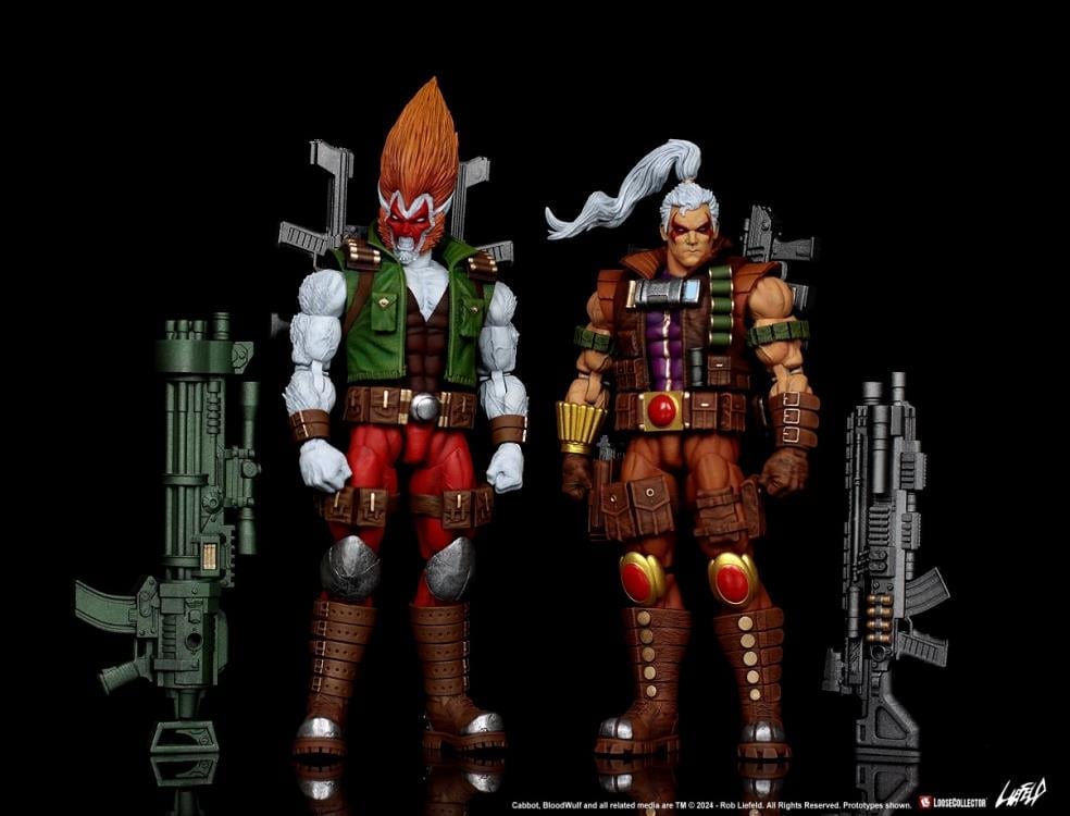 LooseCollector Rob Liefeld's Bloodwulf 1/12 Scale Action Figure - View 10