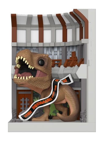 Funko Pop! Nooks Jurassic Park T. Rex in Visitor Center 6-Inch Vinyl Figure