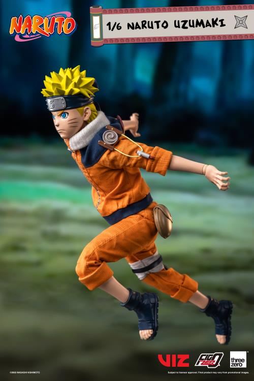 threezero Naruto FigZero Naruto Uzumaki 1/6 Scale Collectible Figure - View 12