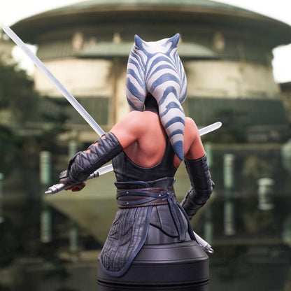 Gentle Giant Star Wars The Mandalorian Ahsoka Tano 1/6 Scale Limited Edition Bust - View 8