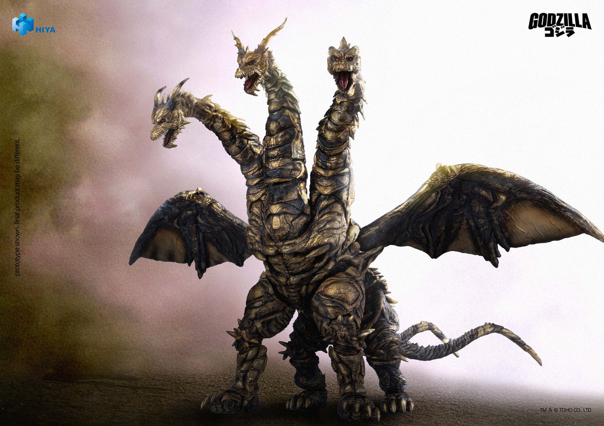 Hiya Toys Godzilla: Final Wars (2004) Keizer Ghidorah 10-Inch Action Figure - View 9