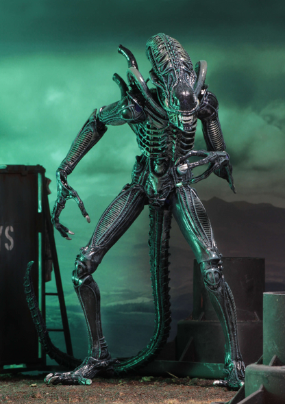 NECA Aliens Ultimate Warrior Blue 9-Inch Action Figure with 30 Articulation Points - View 4