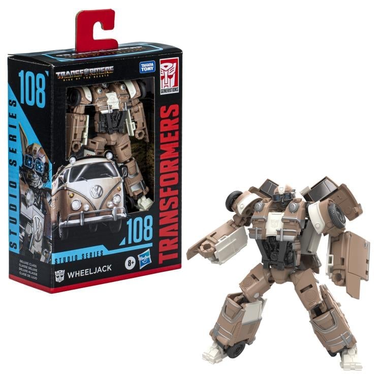 Hasbro Transformers Studio Series 108 Deluxe Class Wheeljack Plastic Action Figure - View 5
