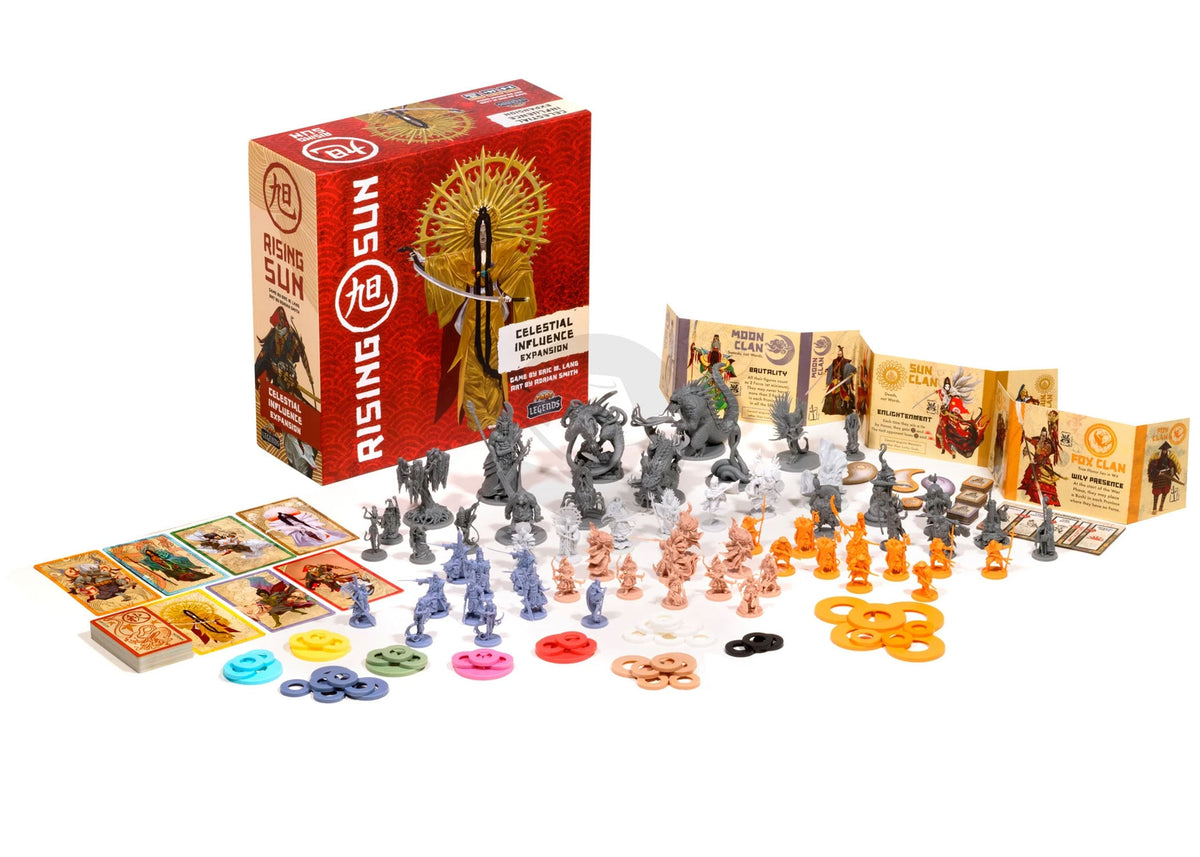 Tycoon Games Rising Sun Celestial Influence Expansion for the Board Game - View 4