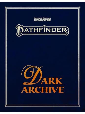Paizo Pathfinder 2E Dark Archive Remastered Special Edition Tabletop RPG Book