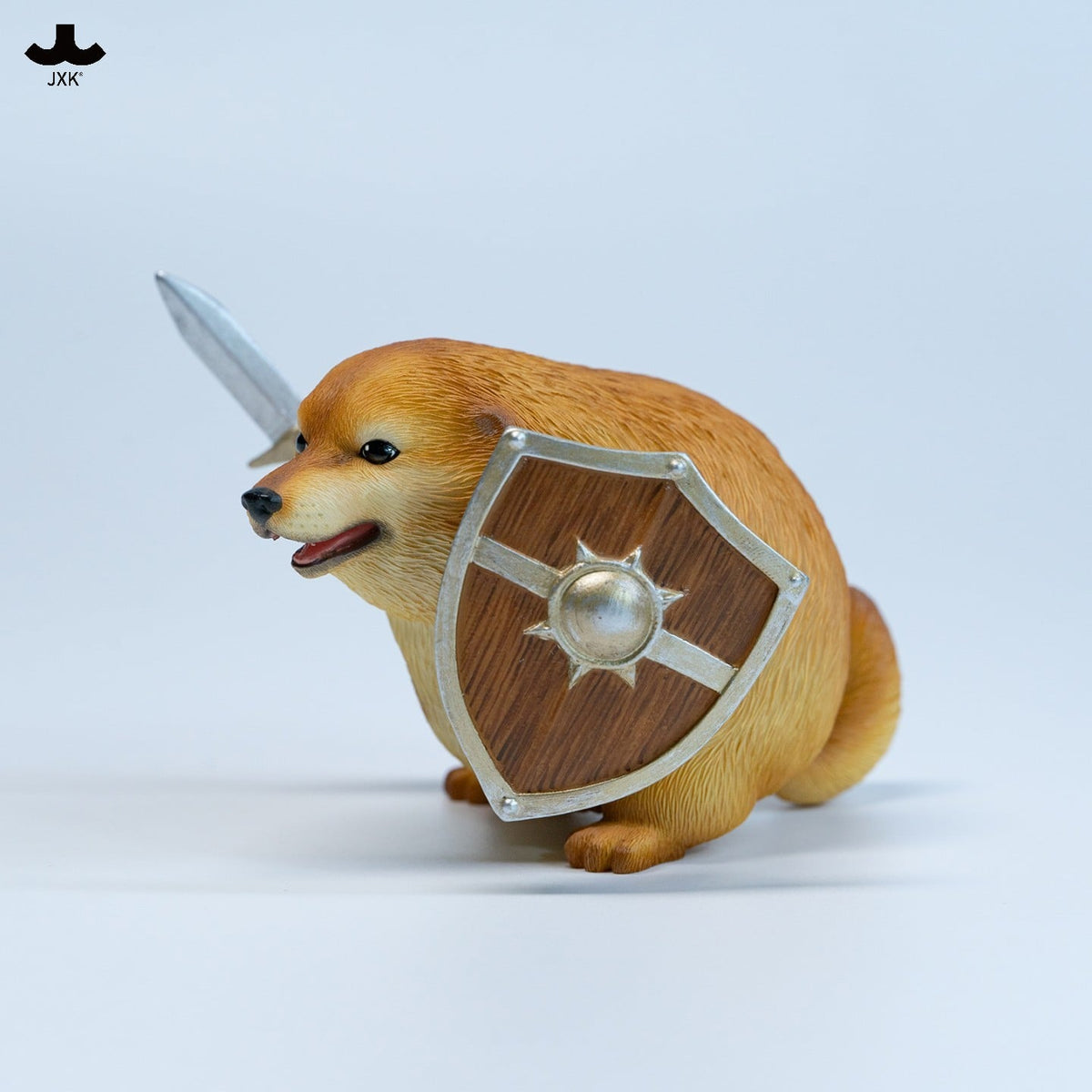 JxK.Studio Sword and Shield Dog (Ver. 2.0) 3.9-Inch Resin Figure - View 10