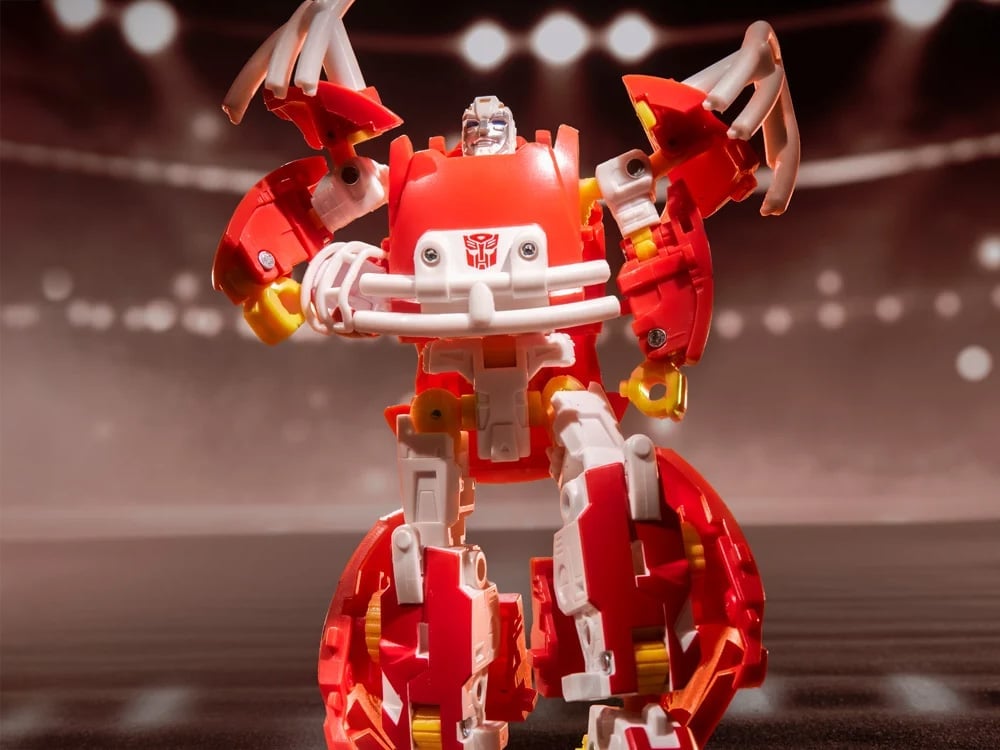 Hasbro Transformers Collaborative NFL x Transformers Kansas City Chiefs KC-59 5.5-Inch Action Figure - View 2