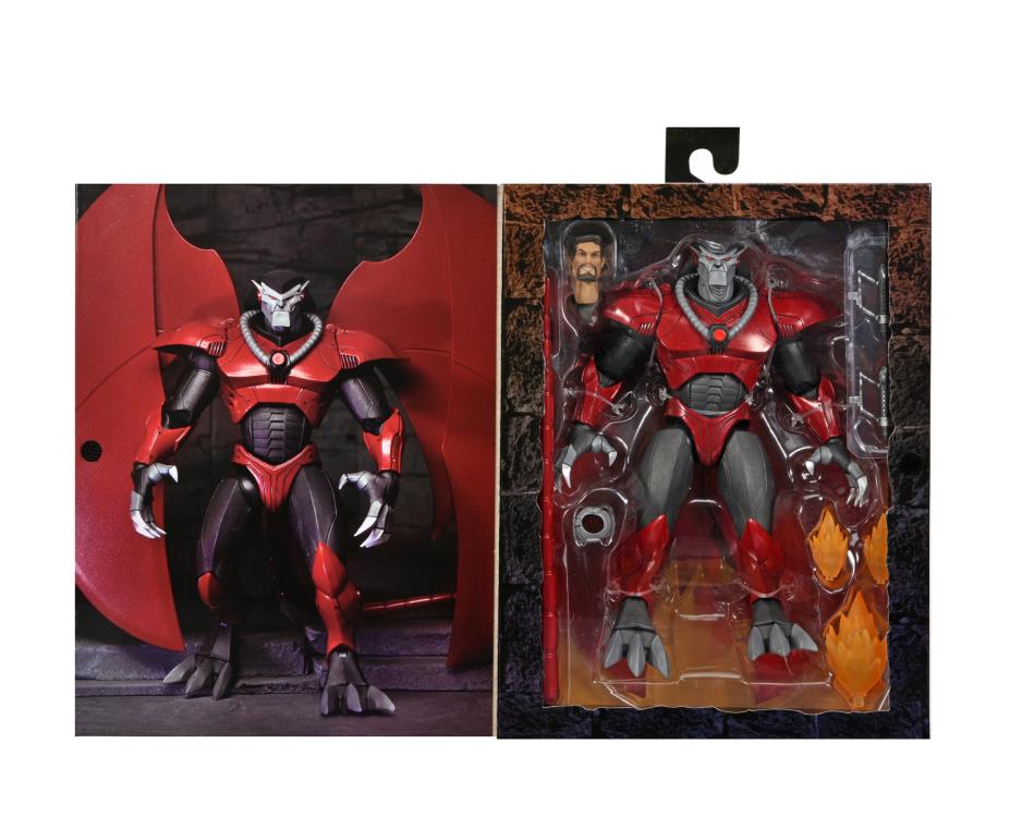 NECA Disney's Gargoyles Ultimate Armored Xanatos Action Figure - View 20