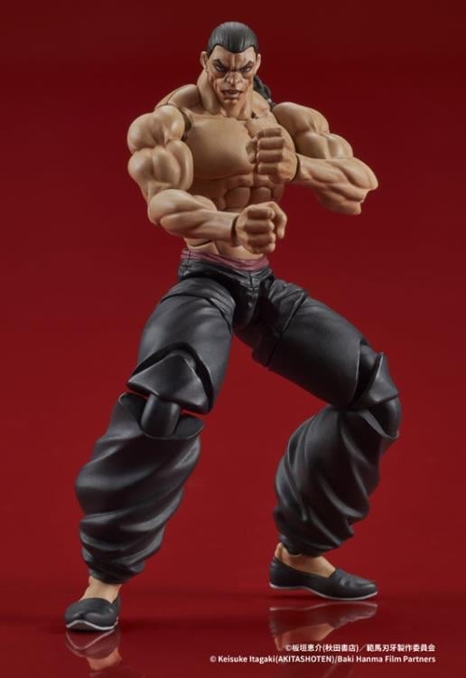 Digism Baki Son of Ogre Dig Action Retsu Kaioh 3-Inch Action Figure - View 12