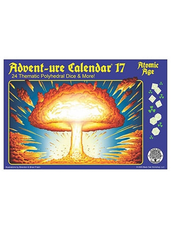 Black Oak Workshop Advent-ure Calendar 17: Atomic Age Advent Calendar with Plastic and Metal