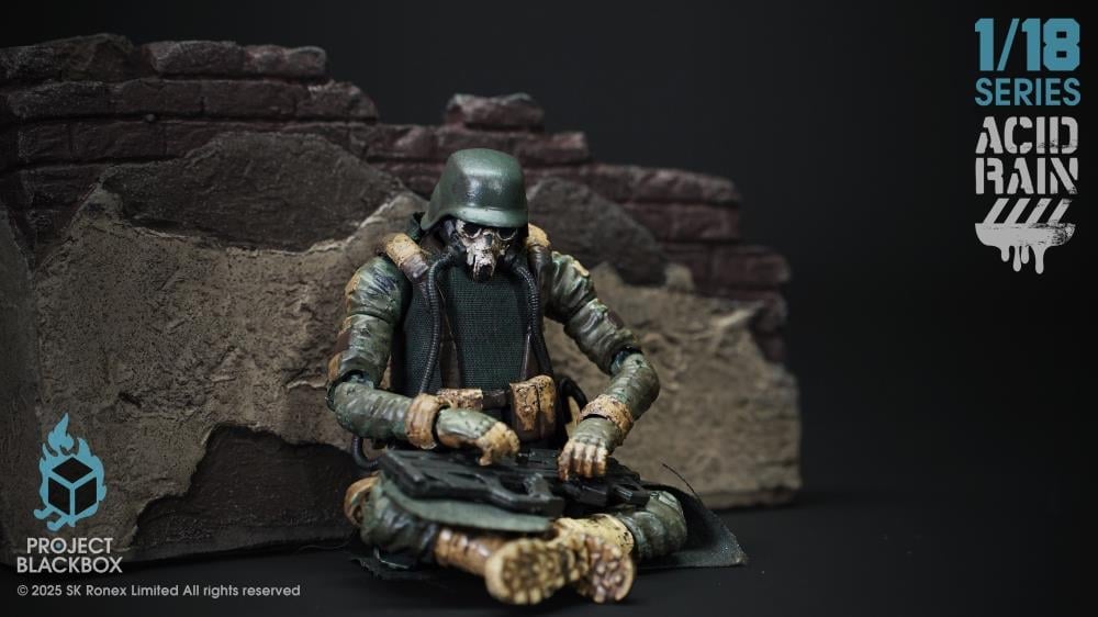 Project Black Box Acid Rain Blackbox PBB-AR005 Marine Trencher 1/18 Scale Action Figure - View 7