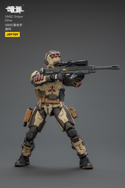 JoyToy Dark Source UNSC Sniper Dima 1/25 Scale 3-Inch Action Figure - View 9