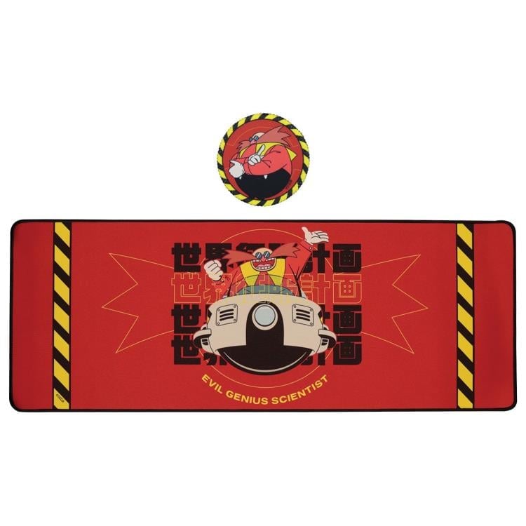 Fanattik Collectibles Sonic the Hedgehog Dr. Eggman Desk Pad and Coaster Set - View 4