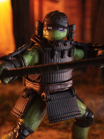 McFarlane Toys Teenage Mutant Ninja Turtles: Turtles in Time Page Punchers Donatello 5-Inch Action Figure with Comic