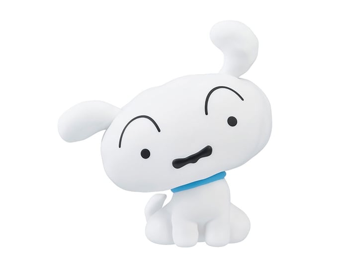 Bandai Crayon Shin-chan Sofvimates Shiro 4-Inch Figure (Reissue) - View 2