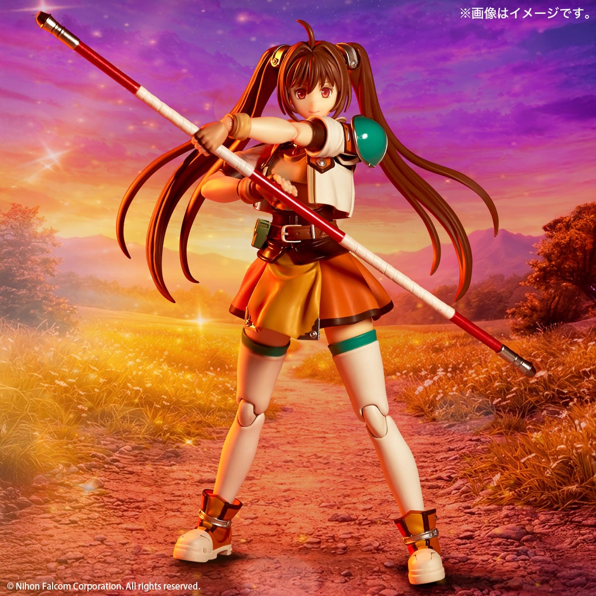 Kaiyodo The Legend of Heroes: Trails in the Sky Revoltech NR127 Estelle Bright (Trails in the Sky 2nd Chapter Ver.) Action Figure - View 14