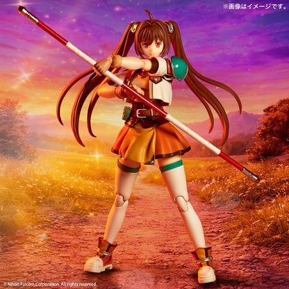 Kaiyodo The Legend of Heroes: Trails in the Sky Revoltech NR127 Estelle Bright (Trails in the Sky 2nd Chapter Ver.) Action Figure - View 14