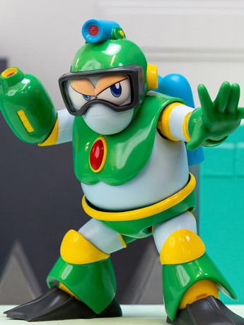 Jada Toys Mega Man Bubble Man Deluxe 1/12 Scale Action Figure