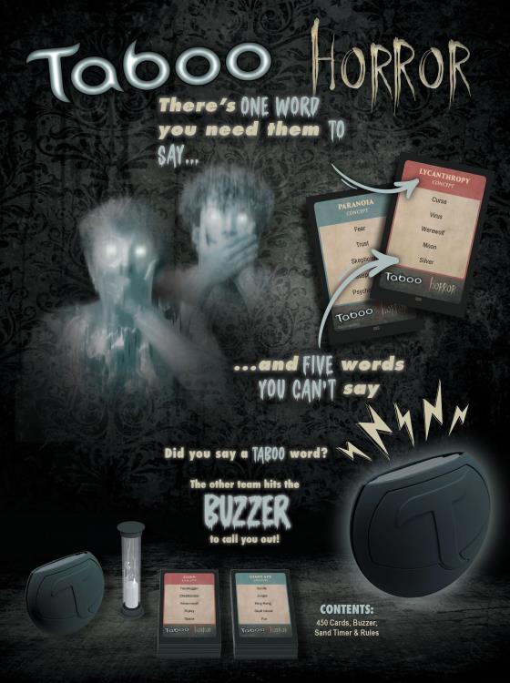 USAopoly Taboo: Horror Edition Party Word Game - View 4
