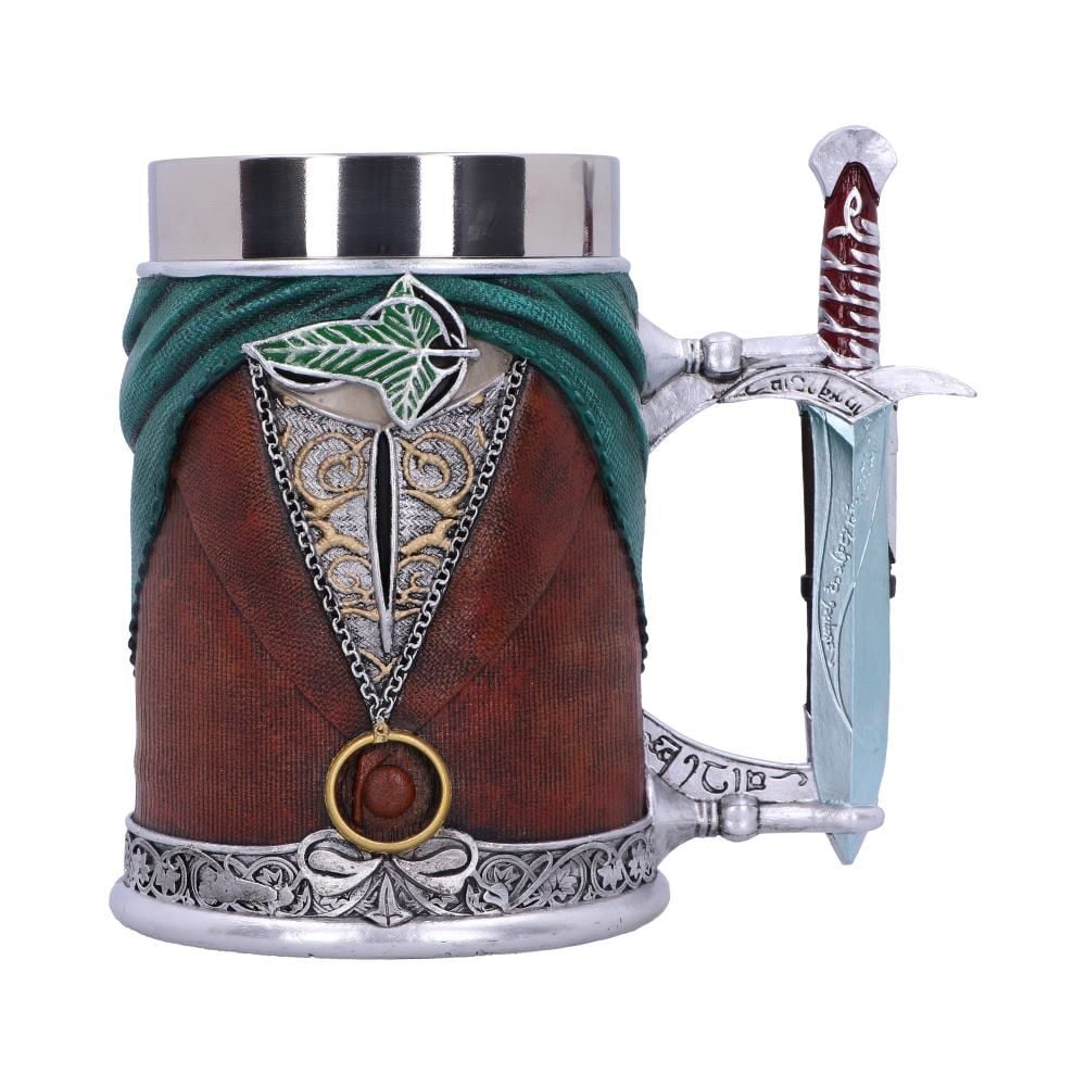 Nemesis Now The Lord of the Rings Frodo Baggins Tankard (6.1-Inch Resin and Steel) - View 3