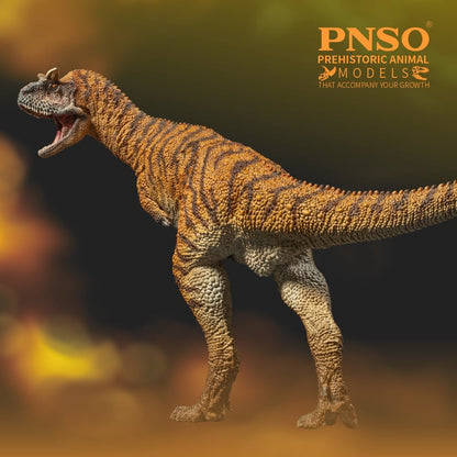 PNSO Prehistoric Animal Models Domingo the Carnotaurus 4.52-Inch PVC Figure - View 4