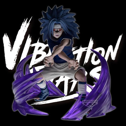 Bandai Naruto 72 Series Vibration Stars 27 Sasuke Uchiha 6-Inch Figure - View 7